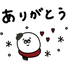 [LINEスタンプ] 大人女子。冬。お正月。