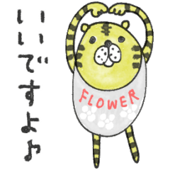 [LINEスタンプ] mottoの唯一無二スタンプ♡花のある暮らし