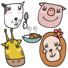 [LINEスタンプ] mottoのサクッと伝える♡毎日