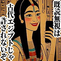 [LINEスタンプ] うざい古代エジプトの壁画