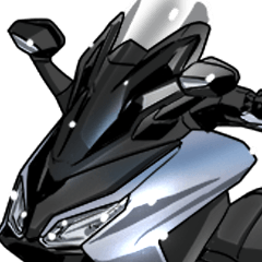 [LINEスタンプ] 250ccスポーツバイク17(車バイクシリーズ)